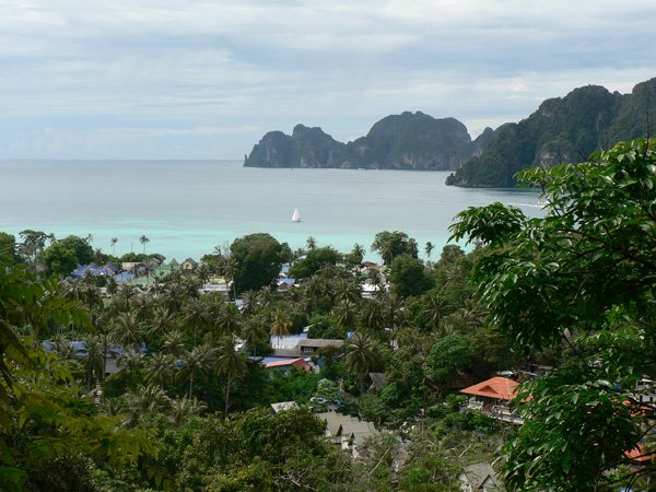 the view of phi phi island
